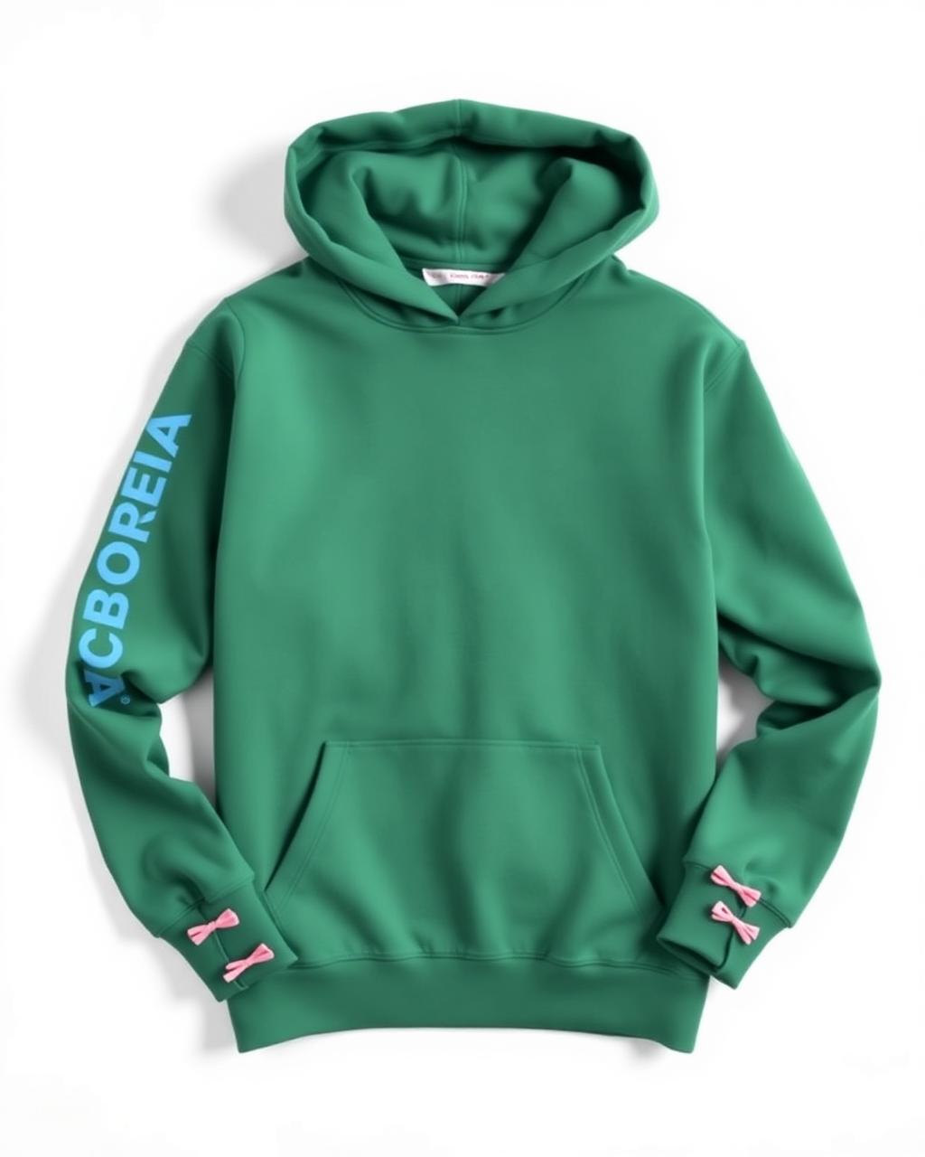 Velvorea Green Bow Hoodie