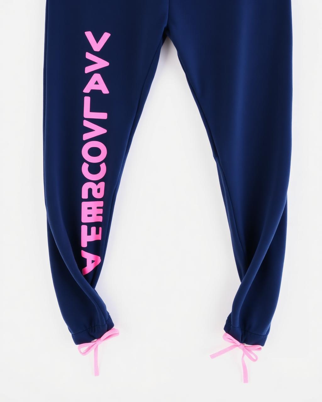 Veloria Navy Flare Pants